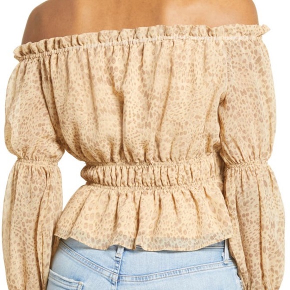 NWOT Womens Off The Shoulder Top size M - Picture 4 of 6